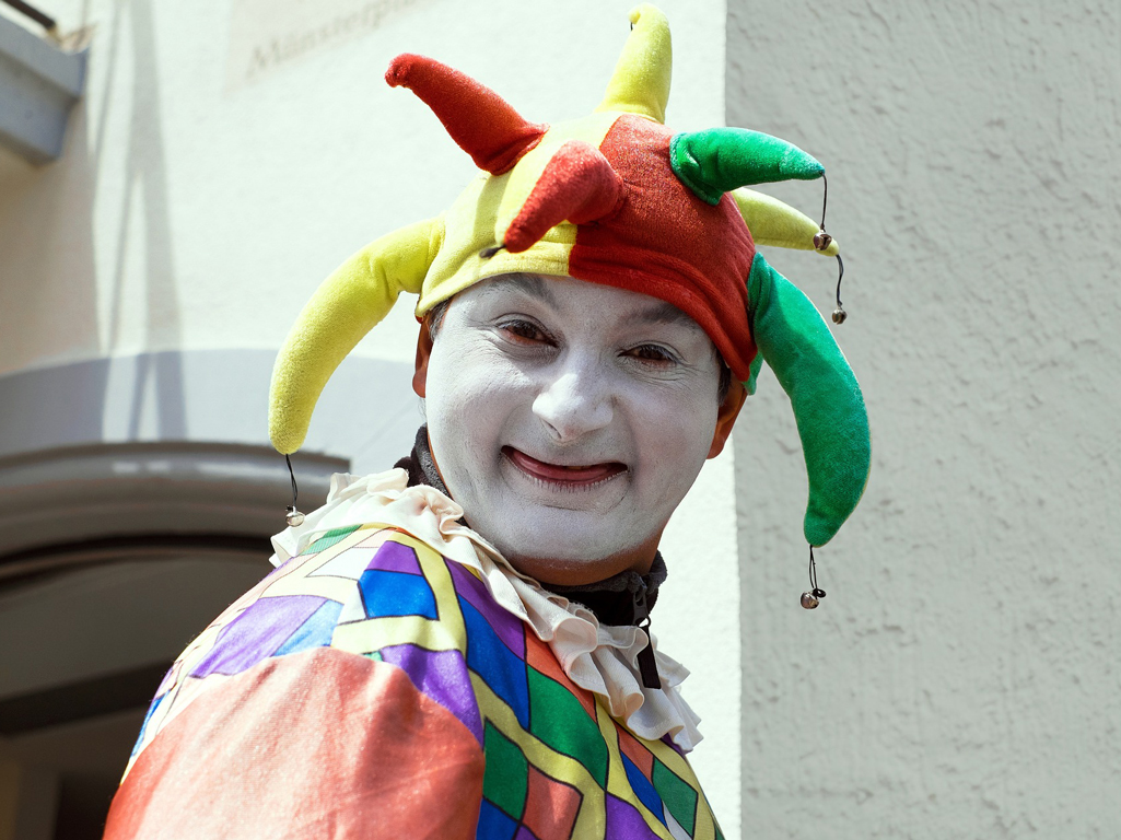 Court jester clown