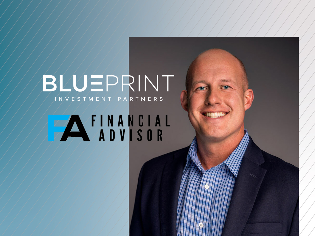 Graphic highlighting Financial Advisor Magazine interview with Jon Robinson