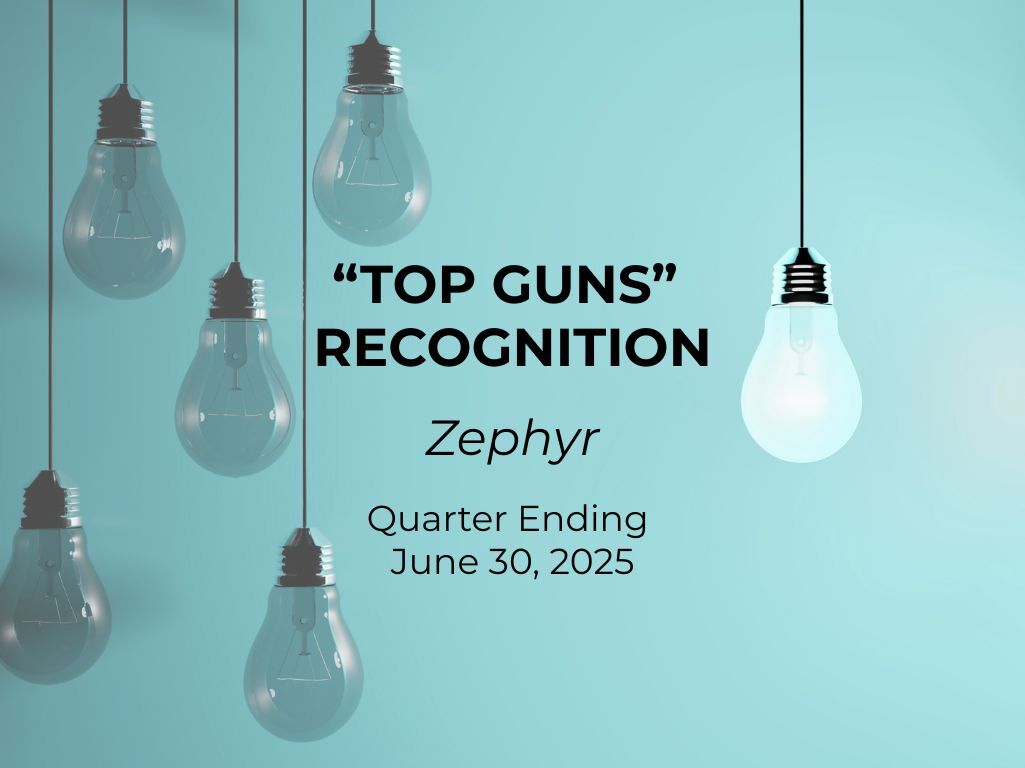 Top Guns Awards for Q2’25