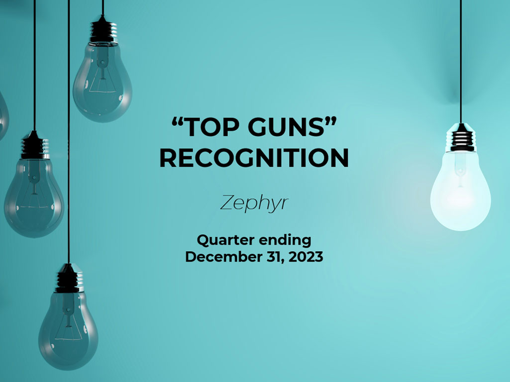 Top Guns Awards for Q4’23
